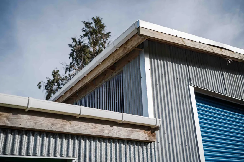 Farm building extension and structural modifications